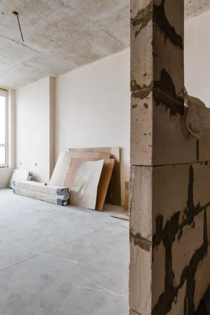 Sanierung und Modernisierung im Erdgeschoss